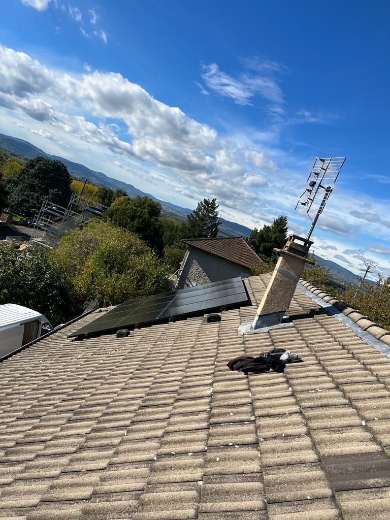 Installation photovoltaïque 3 kWc à Chazay-d&rsquo;Azergues (69380)