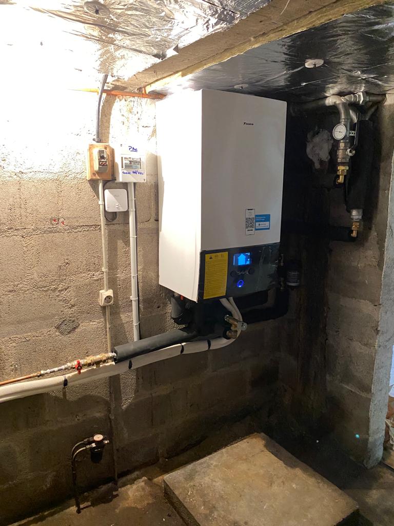 Remplacement d&rsquo;une chaudière fioul par une pompe chaleur air/eau à Dijon (21000)