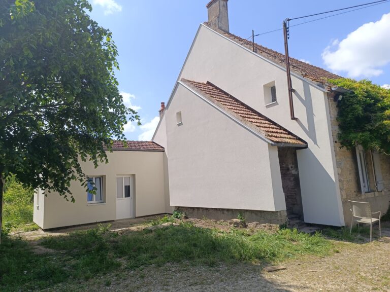 Isolation des murs par l&rsquo;extérieur à Esbarres (21170)